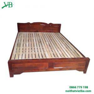 Giường gỗ keo giá rẻ 1M6 VB-4004