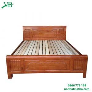 Giường gỗ xoan ta giá rẻ VB-4009