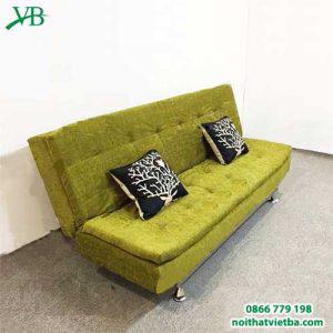 Sofa giường giá rẻ xanh 2 lớp đệm VB-6034