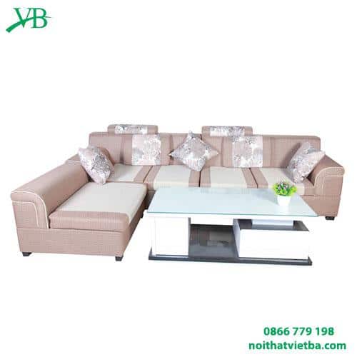 Sofa nỉ chữ L hiện đại VB-6036