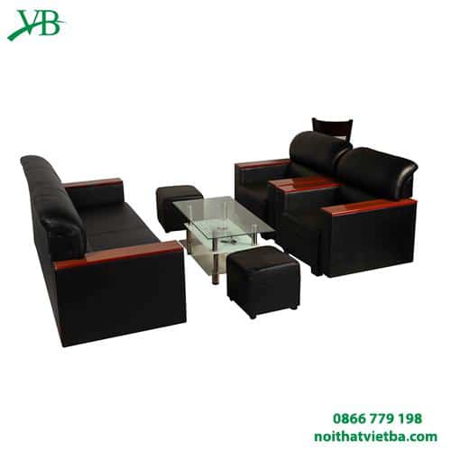 Sofa phòng khách kiểu nhật màu đen VB-6004