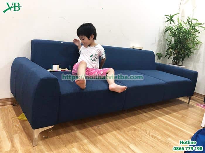 Thiết kế của sofa này sẽ giúp căn nhà, chung cư nhỏ tiết kiệm diện tích đáng kể