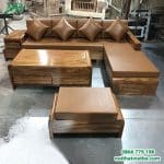 Sofa gỗ hương xám VB-6304