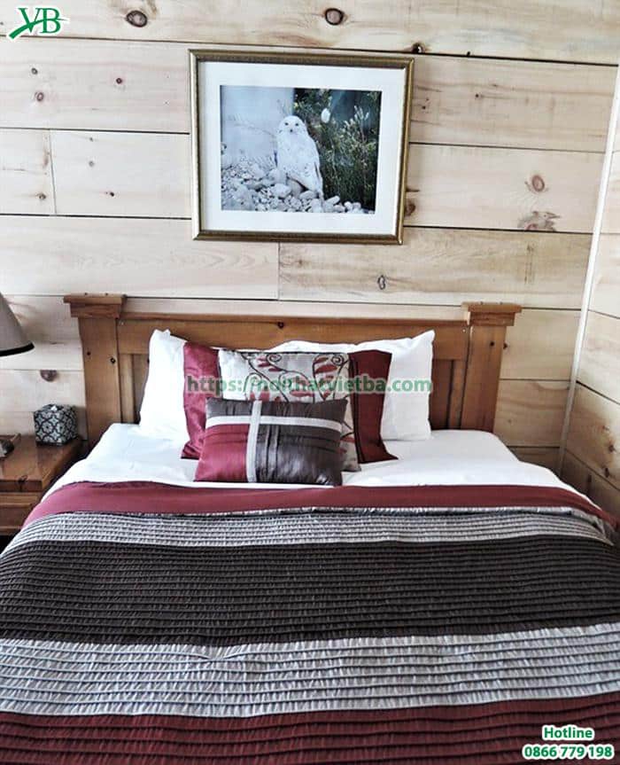 Chiếc giường gỗ đẹp là một trong những sản phẩm bán chạy nhất hiện nay