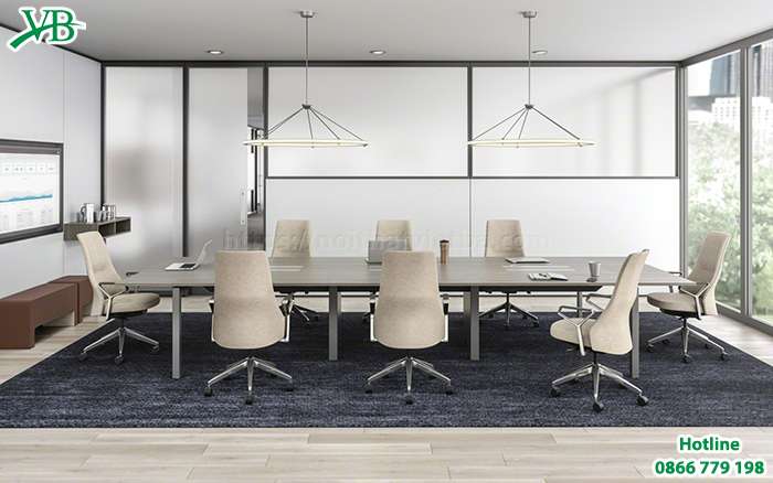 Chất lượng bàn họp văn phòng còn ảnh hưởng trực tiếp tới sự thoải mái và dễ chịu cho người ngồi