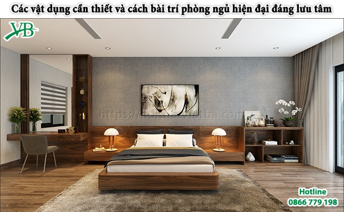 Cac Vat Dung Can Thiet Va Cach Bai Tri Phong Ngu Hien Dai Dang Luu Tam 1