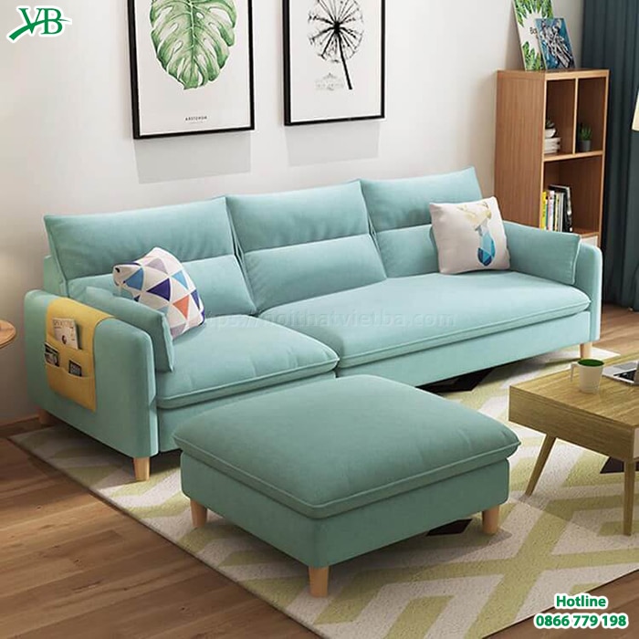 Sản phẩm sofa giường chân gỗ thường được ưa chuộng hơn cả