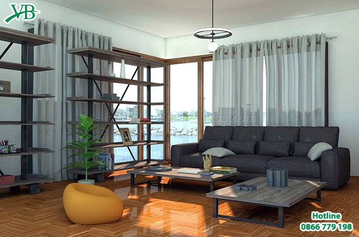 Thiết kế nội thất sử dụng tối đa ánh sáng tự nhiên