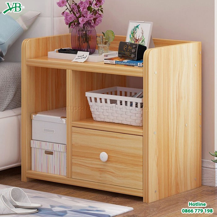 Tủ đầu giường chất liệu gỗ là sự lựa chọn hàng đầu của người dùng hiện nay