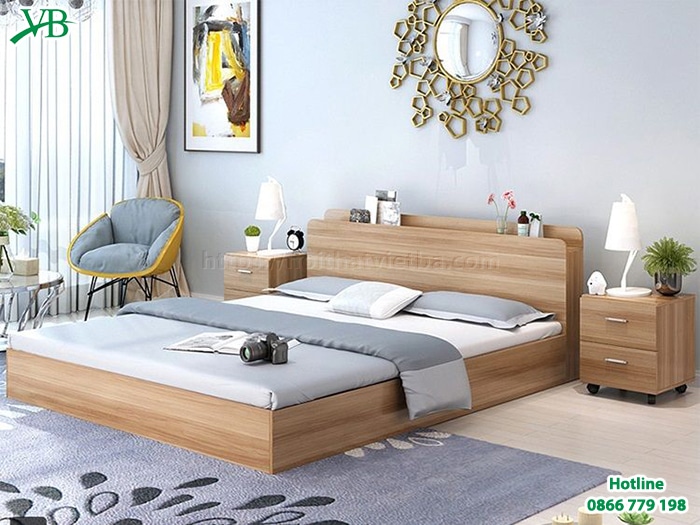 Giường ngủ bằng gỗ bán chạy nhất hiện nay tại Nội Thất Việt Ba