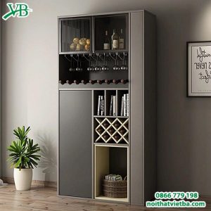 Mẫu tủ rượu đẹp phòng khách VB-4804