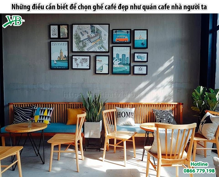 Những điều cần biết để chọn ghế café đẹp như quán cafe nhà người ta
