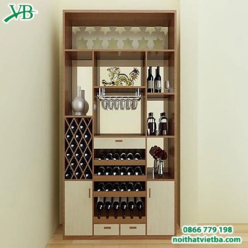 Tủ rượu gỗ công nghiệp đẹp VB-4806