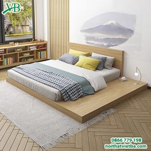 Giường bệt phong cách nhật bản thiết kế rộng rãi VB-4032