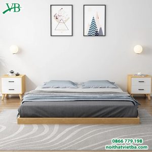 Giường ngủ bệt phong cách nhật bản hiện đại VB-4034